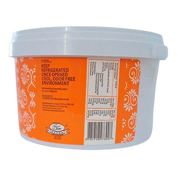 Willowfield Butter Ghee Original 1.5Kg - Image 2