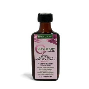 Slow Living Rosemary Hair Oil - Natural Aromatherapy Hair & Scalp Serum 100g - 100ml