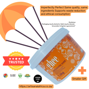 Willowfield Original Butter Ghee 1.5Kg – Slightly Flawed, Fully Loved (1.5kg)